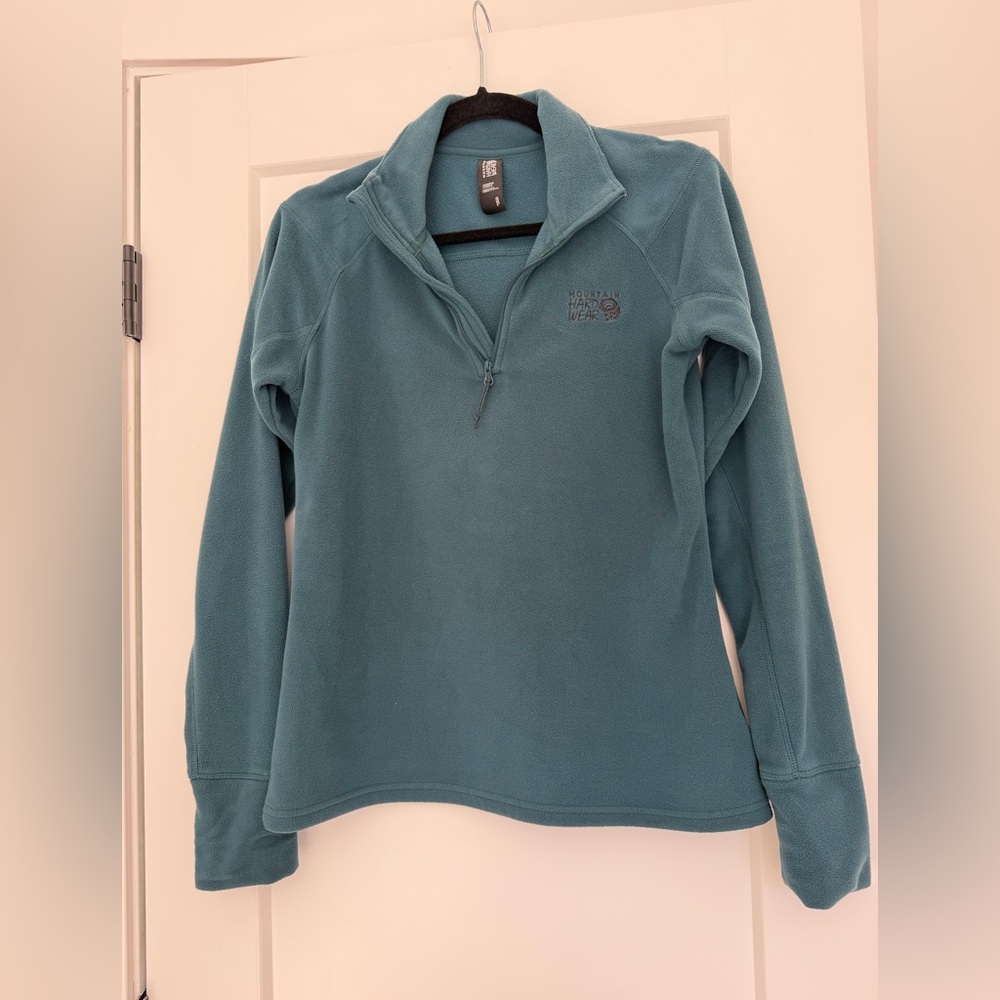 Mountain Hardwear Microchill Lite Women’s Small 1/4 Zip Fleece Pullover